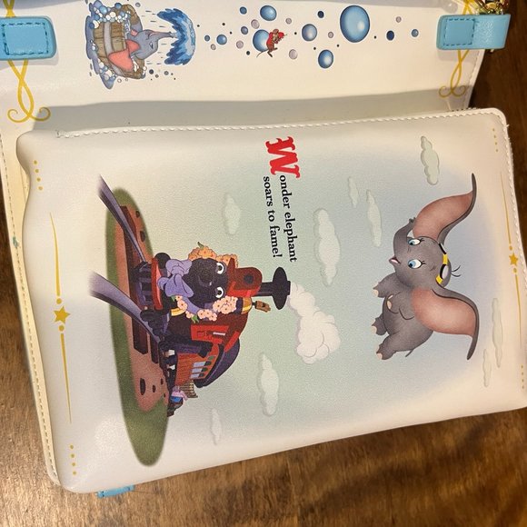 ? Dumbo Storybook Loungefly backpack purse main image 10